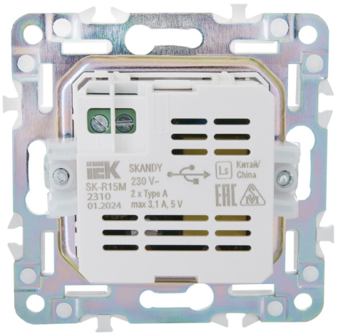фото Розетка USB  IEK SK-U21-D31-K06 в Казани