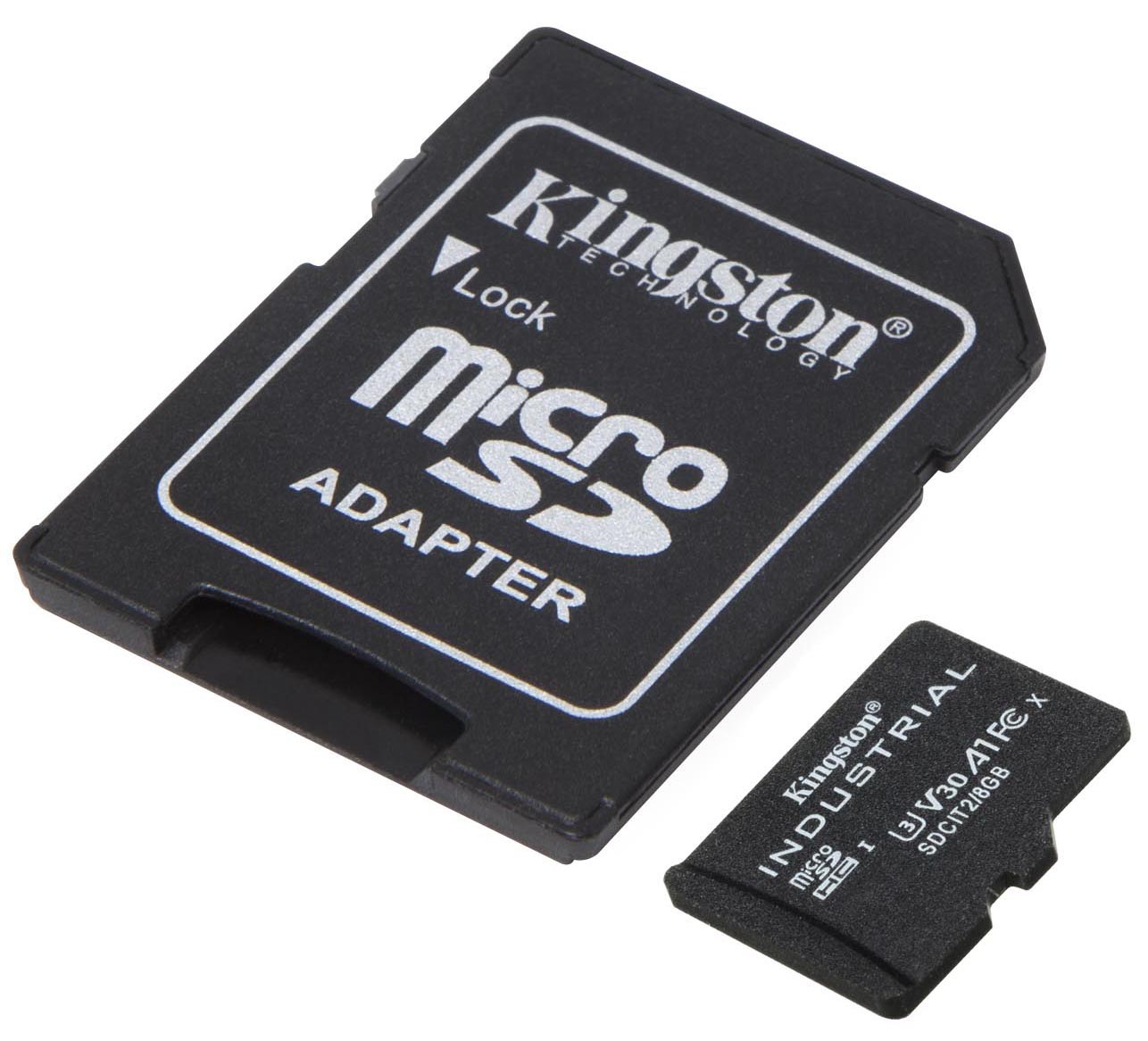 

Карта памяти 16GB Kingston SDCIT2/16GB сlass 10 UHS-I U3 V30 A1 TLC в режиме pSLC, с адаптером, SDCIT2/16GB