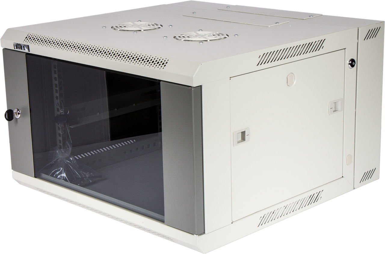 

Шкаф настенный 19", 9U TWT TWT-CBW3G-9U-6x6-GY серии Pro, 3-секционный, 600x600, стеклянная дверь, TWT-CBW3G-9U-6x6-GY