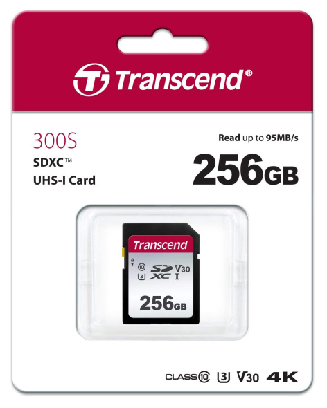 фото Карта памяти SDXC 256GB Transcend TS256GSDC300S в Уфе