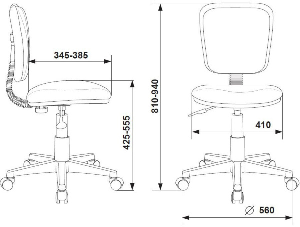 фото Кресло детское Бюрократ CH-W204NX/MONSTER в Уфе