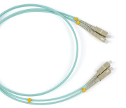 фото Патч-корд Hyperline FC-D2-503-SC/PR-SC/PR-H-1M-LSZH-AQ