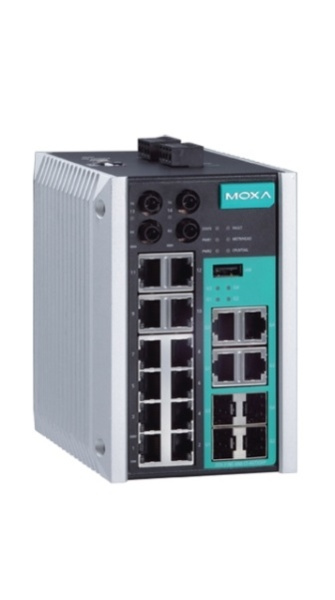 фото Коммутатор  MOXA EDS-518E-MM-ST-4GTXSFP-T в Екатеринбурге