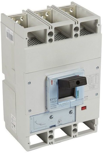 Изображение товара Автоматический выключатель Legrand 422253 3-полюсный IP30 1000 А серий DPX