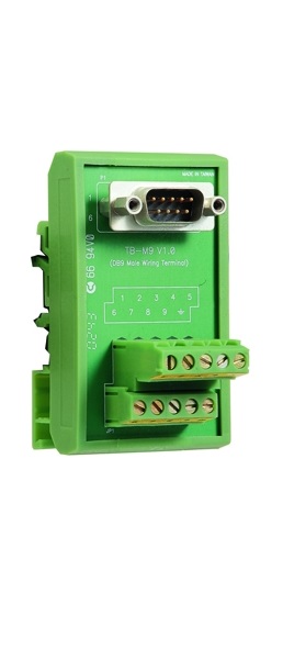 

Переходник MOXA TB-M9 DB9 male DIN-Rain Wiring Terminal, TB-M9