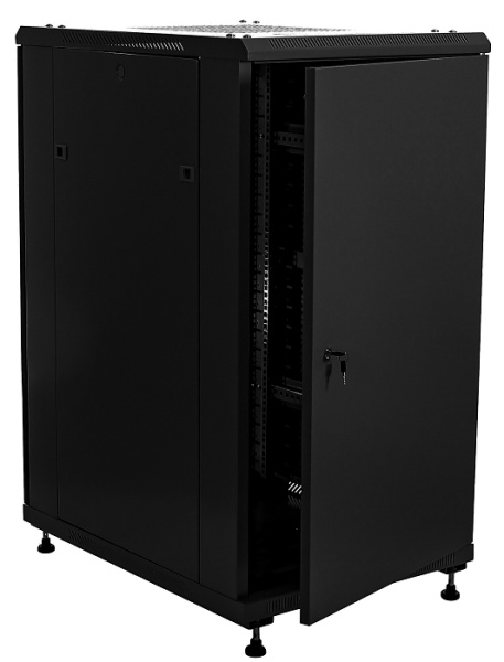фото Шкаф напольный 19", 25U W&T B256080BWTWOF в Уфе