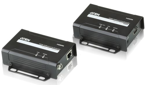 

Удлинитель Aten VE801-AT-G HDMI HDBaseT-Lite, 60 м, 1xUTP Cat5e, HDMI+RJ45, F, без шнуров, 2xБП 220> 5V, VE801-AT-G