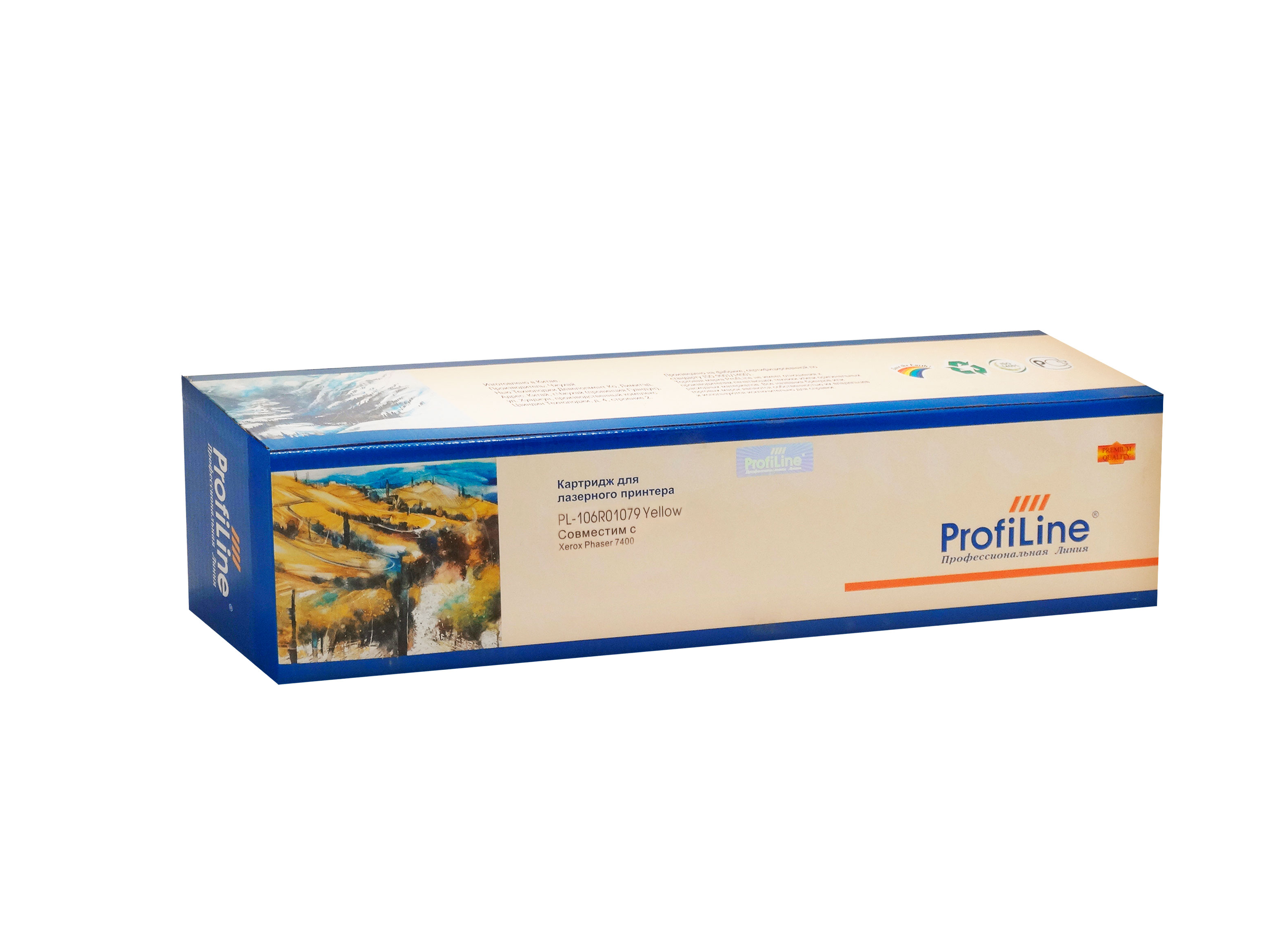 

Картридж ProfiLine PL_106R01079_Y для Xerox Phaser 7400/7400DN/7400DT/7400DX/7400DXF/7400N yellow 15000 копий, PL_106R01079_Y