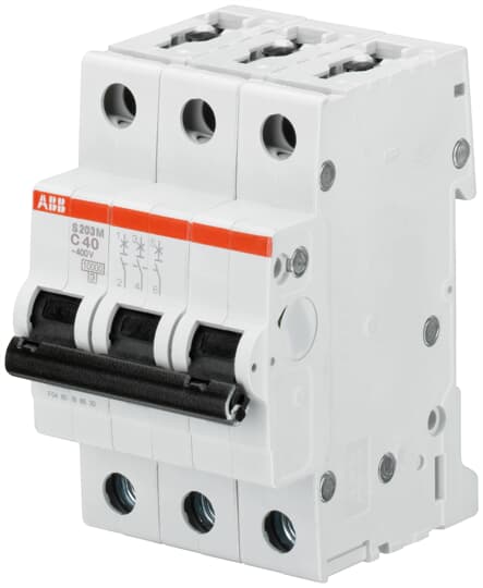

Автоматический выключатель ABB 2CDS273001R0104 S203M 3P 10А (С) 10kA, 2CDS273001R0104
