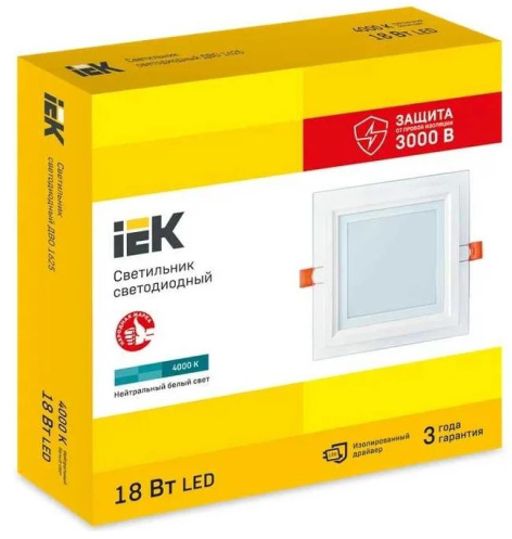 фото Светильник светодиодный встраиваемый IEK LDVO0-1625-18-4000-K01 в Уфе