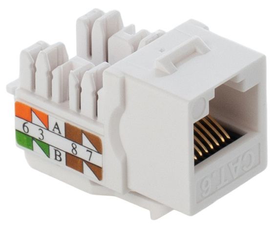 фото Модуль Keystone RJ45 UTP Filum FL-KJ-U6-WT-90 в Перми