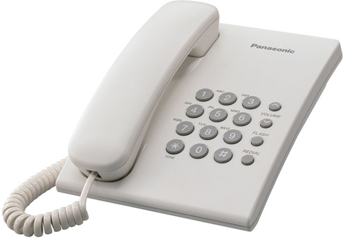 фото Телефон проводной  Panasonic KX-TS2350RUW в Казани