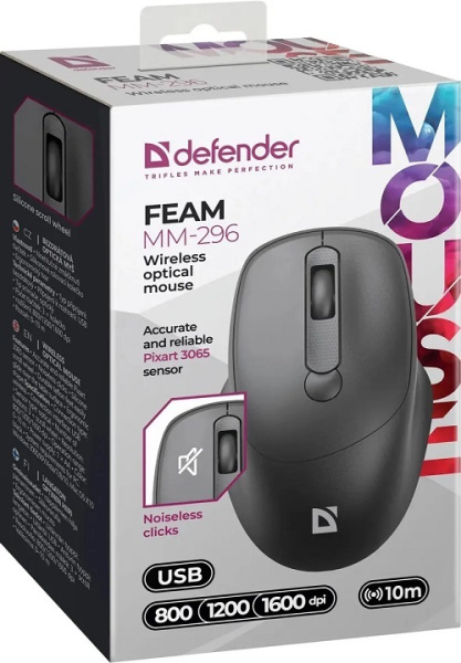 фото Мышь Wireless Defender MM-296 в Перми