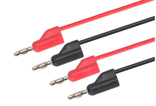 Изображение товара RGK TW-02 комплект измерительных проводов, силиконовая изоляция, 1000 мм