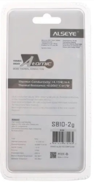 фото Термопаста  ALSEYE S-810 в Казани