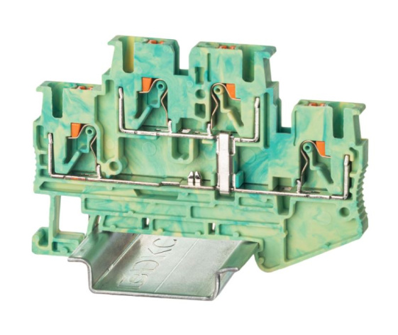 Изображение товара Клемма заземления DKC VPRTT-2.5-PE-YG