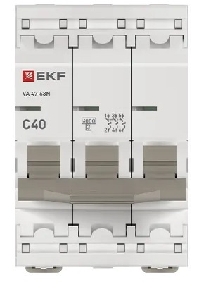 фото Автоматический выключатель  EKF M636340C в Уфе