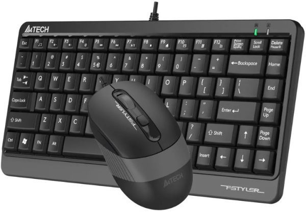 фото Клавиатура и мышь  A4Tech F1110 GREY в Воронеже