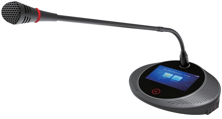 

Микрофон TS-W101A ITC TS-W101A, беспроводной микрофон делегата, 4.3" цветной экран, шт, TS-W101A