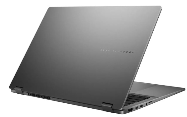 фото Ноутбук ASUS Vivobook 16 Flip TP3607AA-SI087W 16" (Intel Core Ultra 7, 32Гб LPDDR5X, SSD 1 Тб, Arc graphics, Windows 11 Домашняя) Серый [90NB17B1-M005L0]