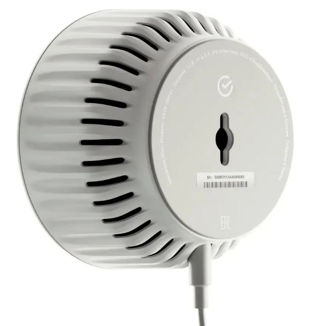 

Портативная акустика 1.0 Sber Boom Mini SBDV-00095G умная Салют белая 5W BT/Wi-Fi, Boom Mini
