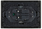 фото Розетка двухместная с заземлением  IEK FP-R21-16-1-K03