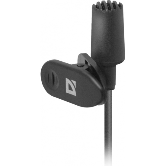 

Микрофон Defender MIC-109 64109 черный, на прищепке, 1,8 м, MIC-109