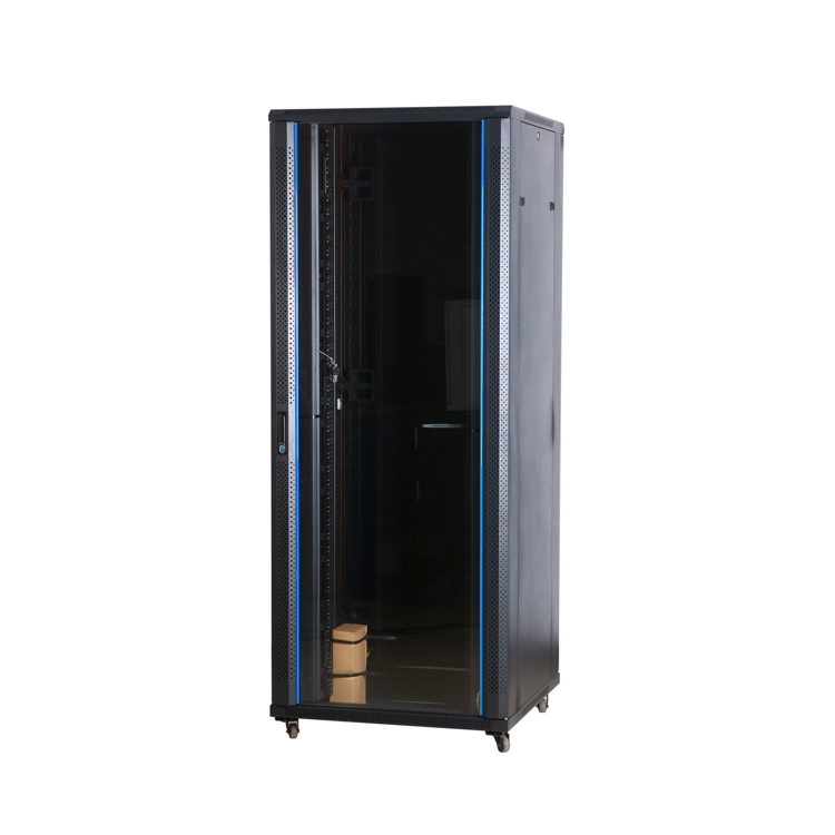 

Шкаф напольный 19", 15U Wize W15UR 600х600 мм, пер. дверь - стекло, задн. дверь - металл, вент.панель из 2 вент., колеса, рэковые гайки: 20 шт, сталь,, W15UR