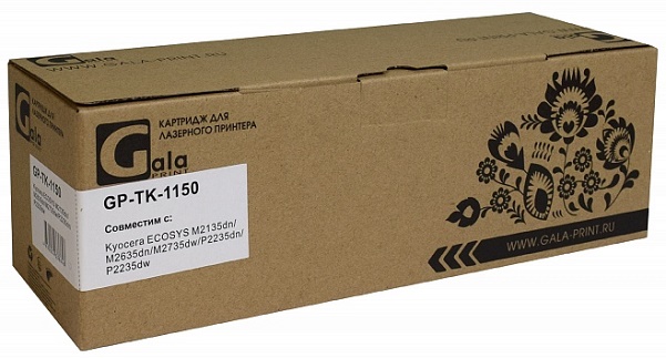 

Тонер-туба GalaPrint TK-1150 3000 копий, TK-1150