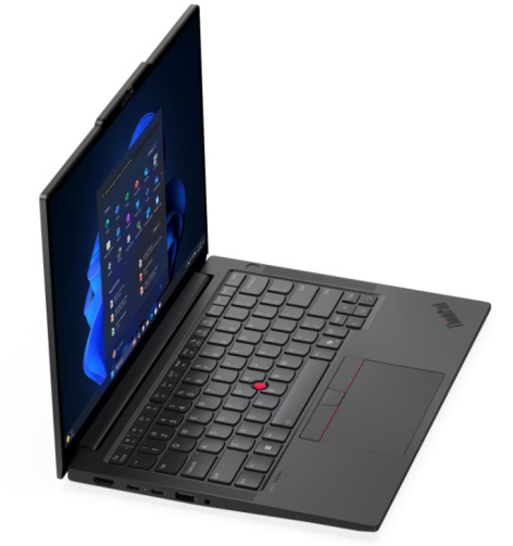 фото Ноутбук Lenovo Thinkpad E14 Gen 7 14" (Intel Core Ultra 5, 16Гб LPDDR5X, SSD 512 Гб, Arc graphics, Windows 11 Профессиональная) Черный [21U2002LUS]