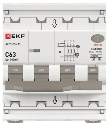 фото Автомат дифференциальный EKF D63N46ES63C300 в Санкт-Петербургe