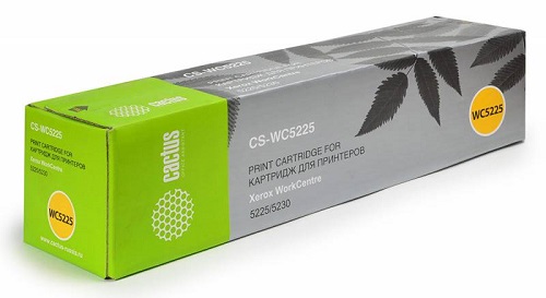 

Картридж Cactus CS-WC5225 для принтеров Xerox WorkCentre 5225/5230 30 000 стр, CS-WC5225