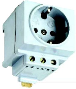 

Розетка электрическая КЭАЗ 111493 OptiDin РА10/16-502Д 16А, 111493