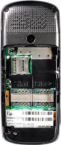 фото Мобильный телефон  Fly DS155 Dark Grey