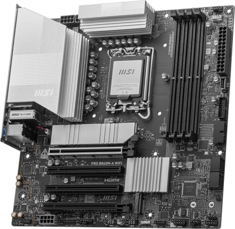 фото Материнская плата mATX MSI PRO B860M-A WIFI в Уфе