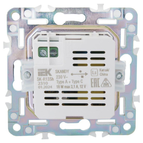 фото Розетка USB  IEK SK-U22-018-K37 в Волгограде