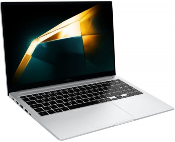 фото Ноутбук  Samsung Galaxy Book 4 15.6 ", Core 5, 16 Гб RAM, 512 Гб SSD, UHD Graphics, Серебристый