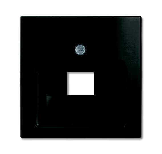 

Накладка ABB 1753-0-0207 2CKA001753A0207 BASIC 55 (плата центральная) для 1-постовой телекоммуникац, розетки 0213/ 0216 шато (чёрный), 1753-0-0207