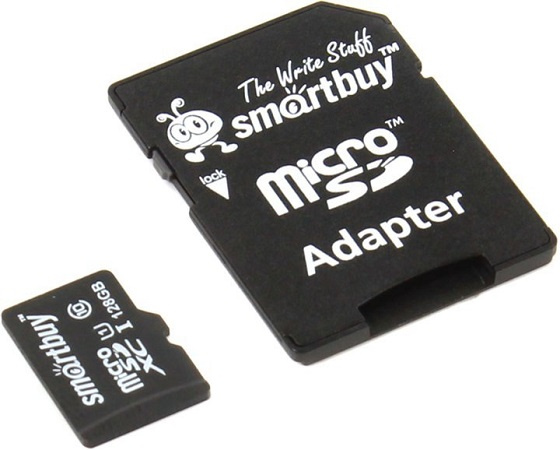 фото Карта памяти MicroSDXC 128GB SmartBuy SB128GBSDCL10-01 в Красноярске