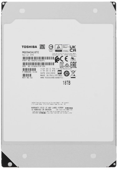 фото Жесткий диск 18TB SATA 6Gb/s Toshiba (KIOXIA) MG09ACA18TE в Волгограде