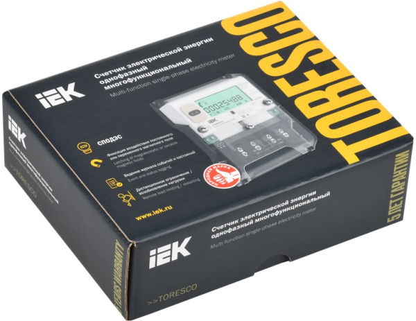 фото Счетчик электроэнергии IEK TR-TE101-100-1-F
