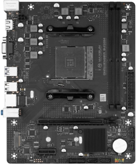 фото Материнская плата mATX MAXSUN MS-Challenger B450M в Уфе