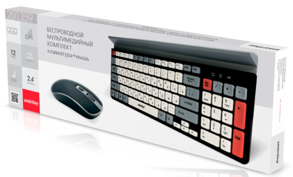 фото Клавиатура и мышь wireless SmartBuy SBC-201359AG-KW в Санкт-Петербургe