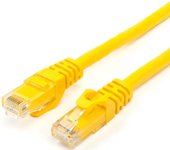 

Кабель патч-корд U/UTP 6 кат. 0,5м Lanmaster LAN-PC45/U6-0.5-YL RJ45 - RJ45, 4 пары, желтый, LSZH, LAN-PC45/U6-0.5-YL