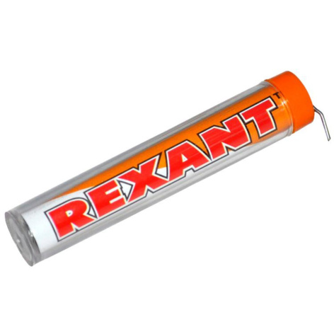 Изображение товара Припой Rexant 09-3101 ПОС-60 для радиомонтажа 10 мл