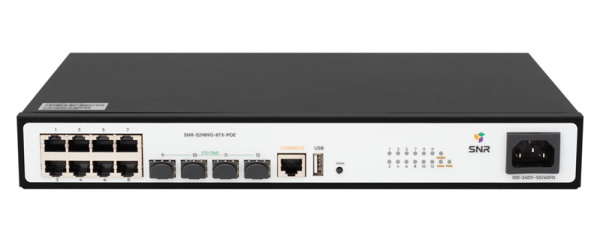 фото Коммутатор управляемый SNR SNR-S2989G-8TX-POE в Челябинске
