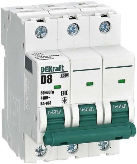 Изображение товара Автоматический выключатель DEKraft 12366DEK