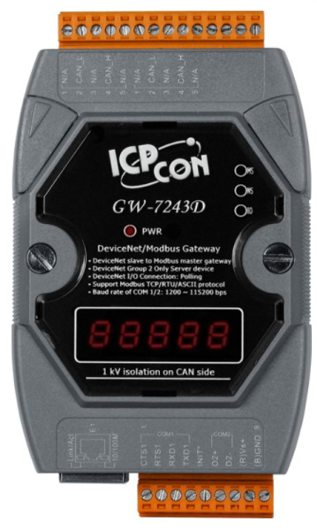 фото Преобразователь  ICP DAS GW-7243D-G CR в Челябинске