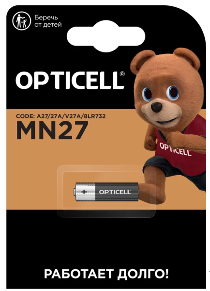 Изображение товара Батарейка OPTICELL 5070002 12 В щелочная для различных устройств