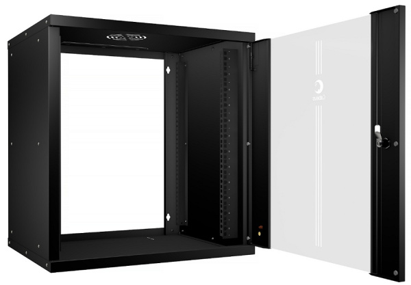 фото Шкаф настенный 19", 12U Cabeus WSC-05D-12U55/45-BK в Казани